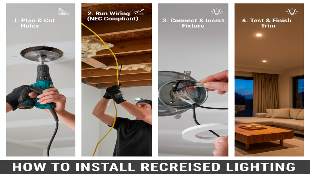 How to Install Recessed Lighting