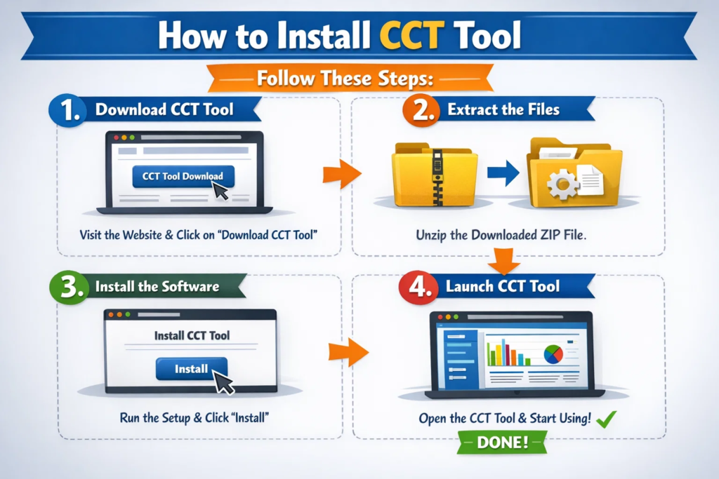 how to install cct tool