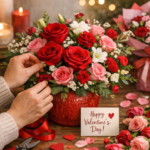 How to Make Valentine’s Day Flower Arrangements