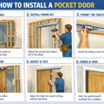 how to install a pocket door