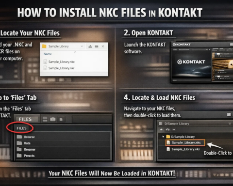 how to install nkc files in kontakt