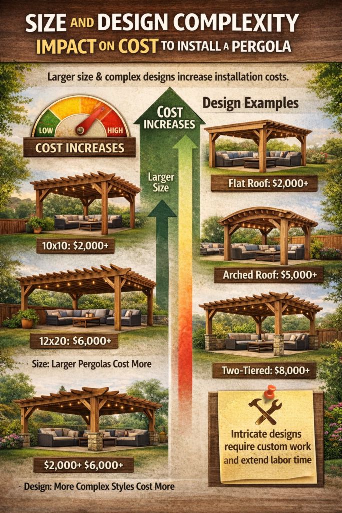 How Much Does It Cost to Install a Pergola
