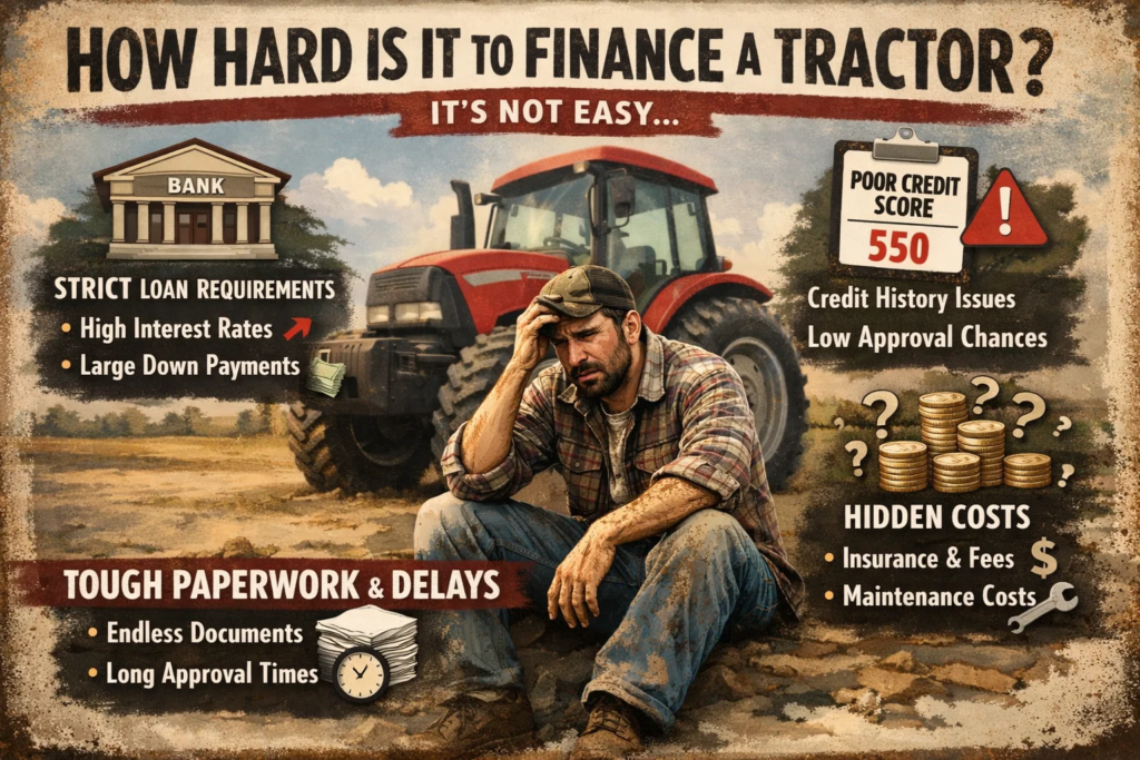 How Hard Is It to Finance a Tractor