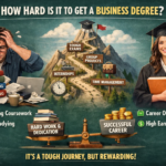 How hard is it to get a business degree