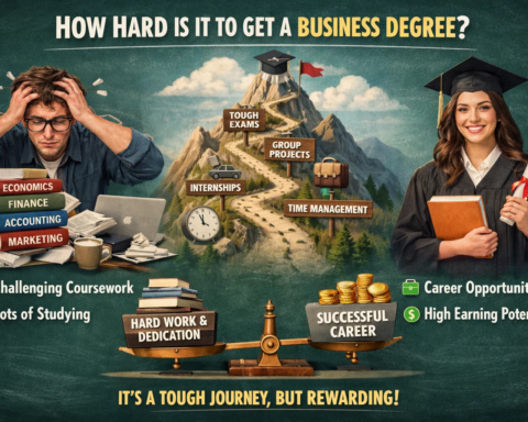 How hard is it to get a business degree
