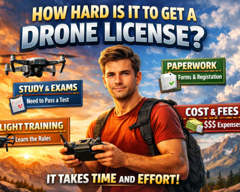 How hard is it to get a drone license