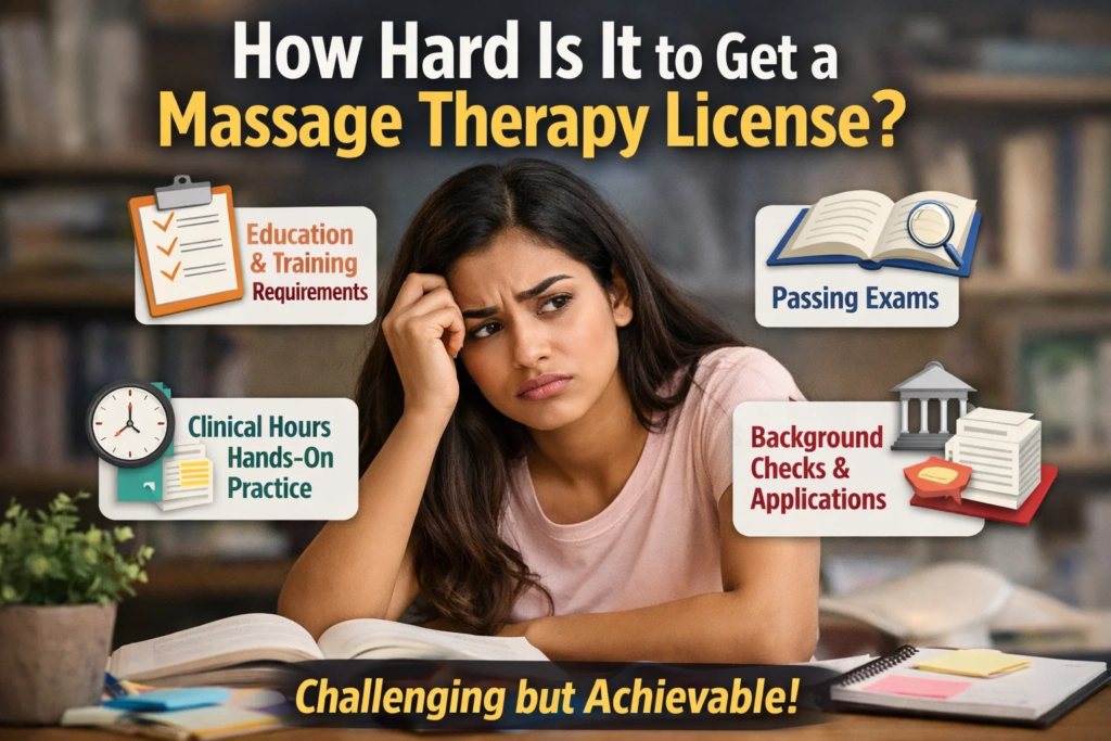 How Hard Is It to Get a Massage Therapy License