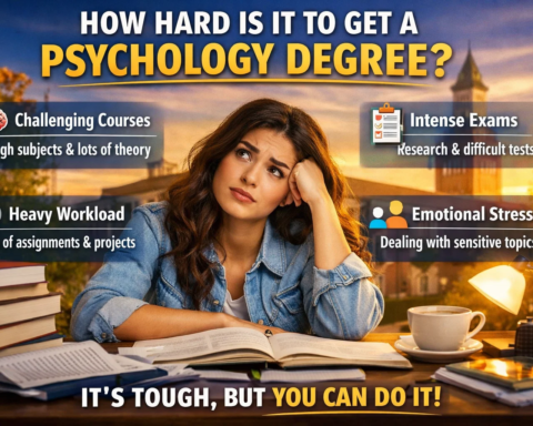 how hard is it to get a psychology degree