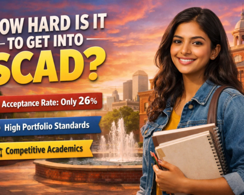 how hard is it to get into SCAD