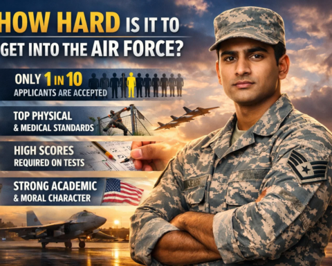 how hard is it to get into the airforce
