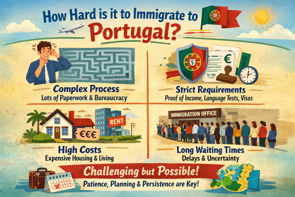 How hard is it to immigrate to Portugal