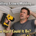 how hard is it to install crown molding