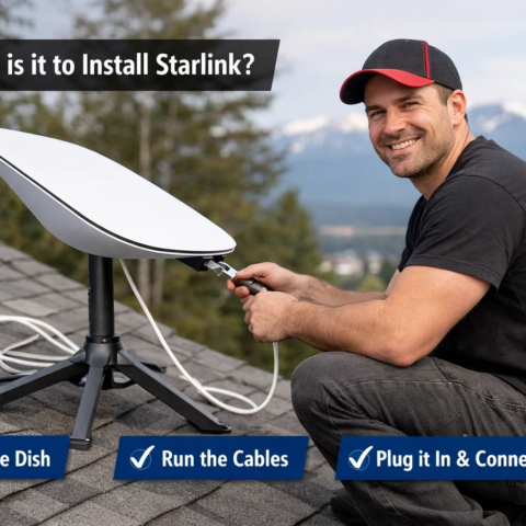 how hard is it to install Starlink