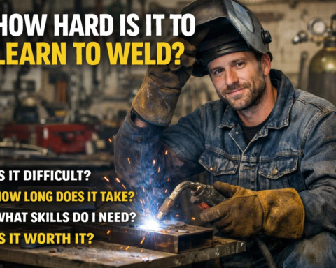 how hard is it to learn to weld