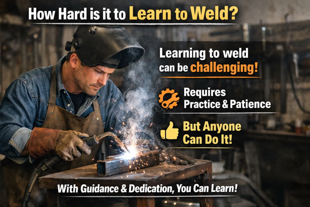 how hard is it to learn to weld