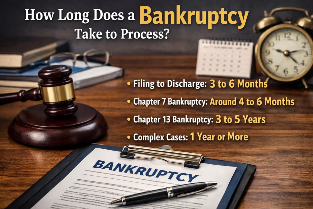 how long does a bankruptcy take to process