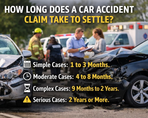 how long does car accident claim take to settle