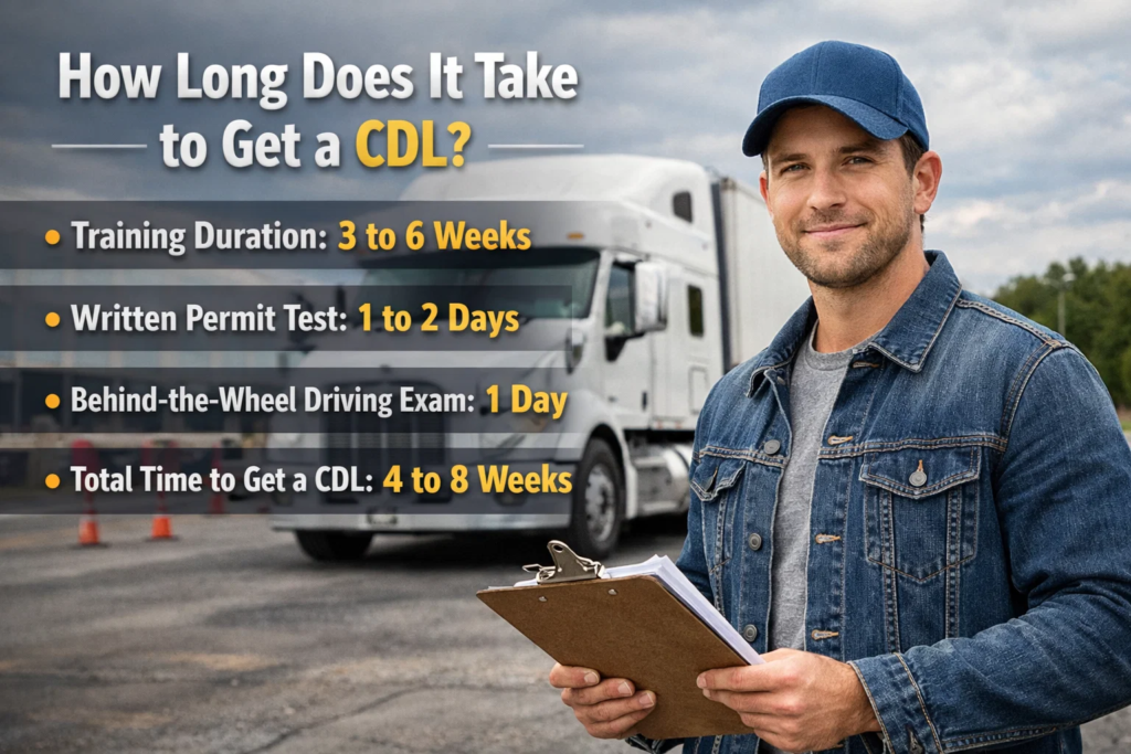 how long does a cdl take to get