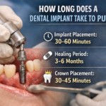 how long does a dental implant take to put in