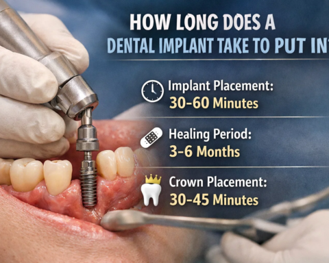 how long does a dental implant take to put in