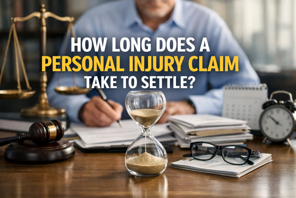 how long a personal injury claim take to settle