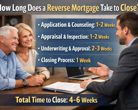 how long does a reverse mortgage take to close