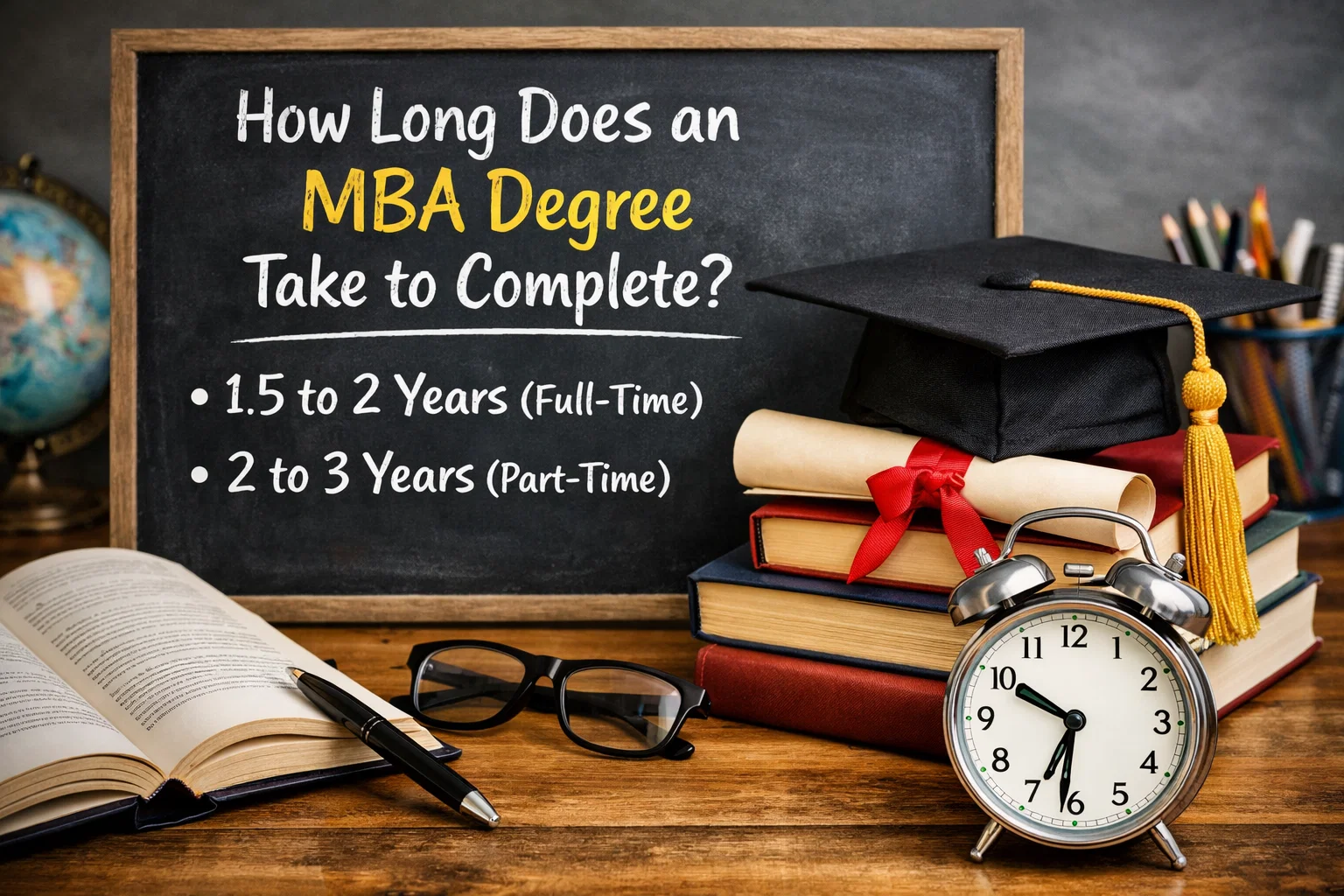 how long does an mba degree take to complete