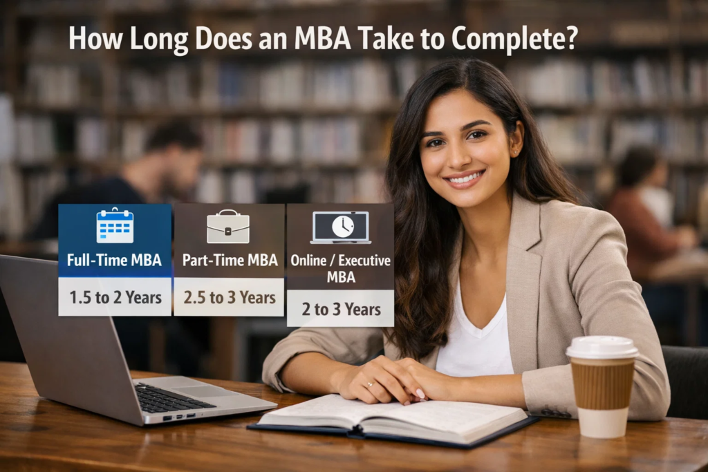 how long does an mba take to complete