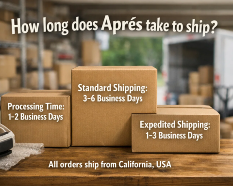 how long does apres take to ship