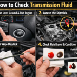 how to check transmission fluid
