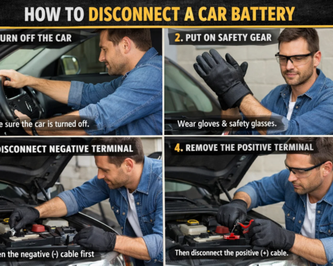 how to disconnect car battery