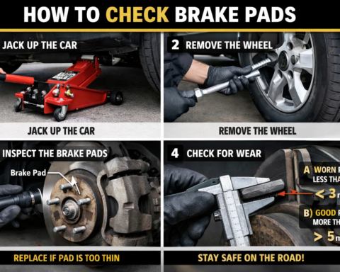 how to check brake pads