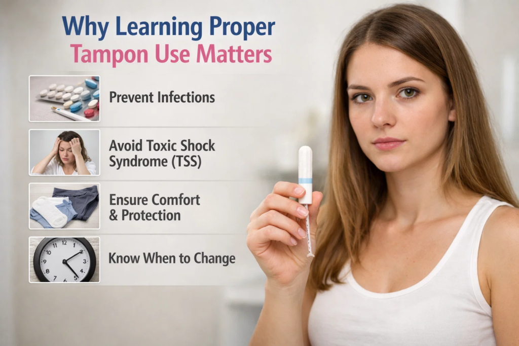 how to insert a tampon