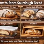 how to store sourdough bread