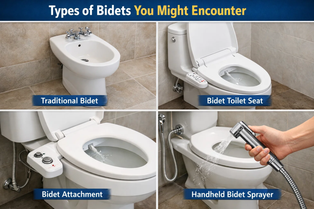 how to use a bidet