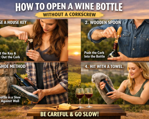 how to open a wine bottle without a corkscrew