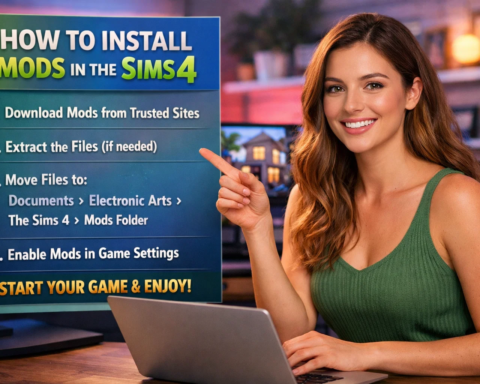 how to instal mods sims 4