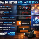 how to instal kodi on firestick