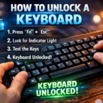 how to unlock a keyboard