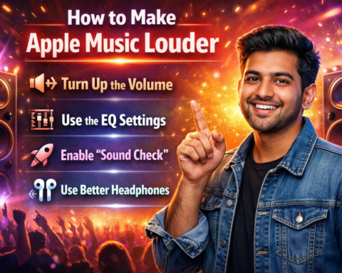 how to make apple music louder