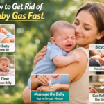 how to get rid of baby gas fast