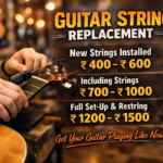 how much it cost to get guitar strings replaced