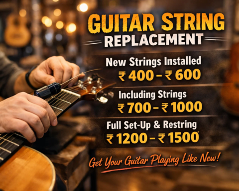 how much it cost to get guitar strings replaced