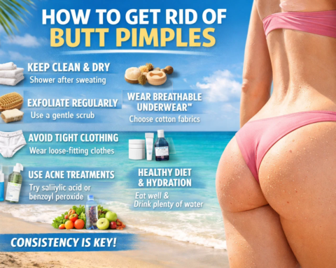 how to get rid of butt pimples
