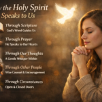 how holy spirit speaks to us
