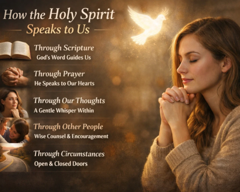 how holy spirit speaks to us