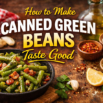 how to make canned green beans taste good