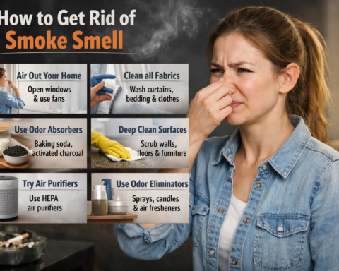 how to get rid of smoke smell