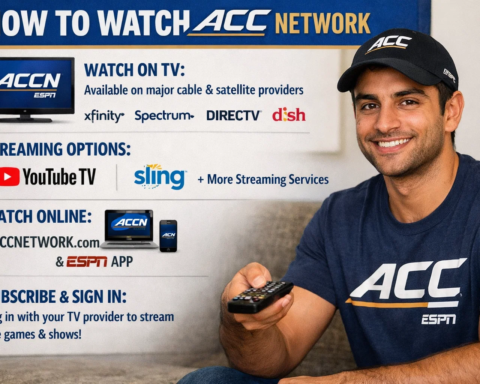 how to watch acc network