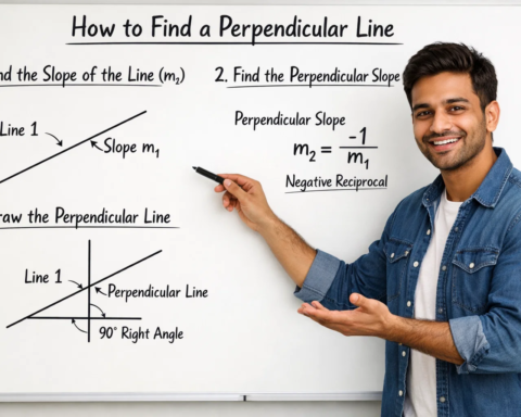 how to find a perpendicular line
